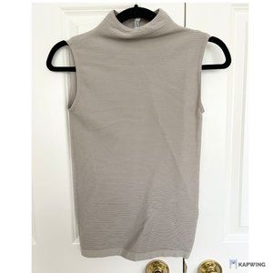 The group by Babaton - mock neck tank - size small in taupe